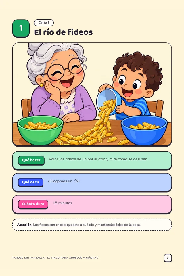 El Mazo para abuelos y niñeras